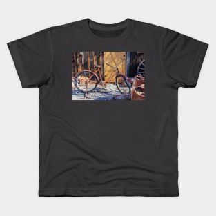 Antique Bicycle Kids T-Shirt